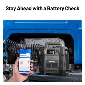 TOPDON V4500 Plus Batterietest mit BatteryLab App