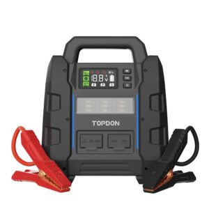 TOPDON V4500 Plus 4500A Starthilfe mit Batterieklemmen