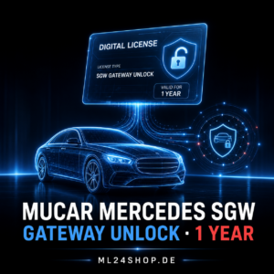 MUCAR 1-Year Mercedes SGW Unlock License