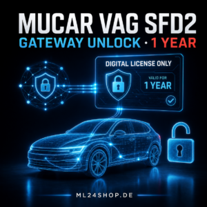 MUCAR VAG SFD2 – 1-Year SGW Access